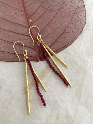 Pendientes Saura Turmalina