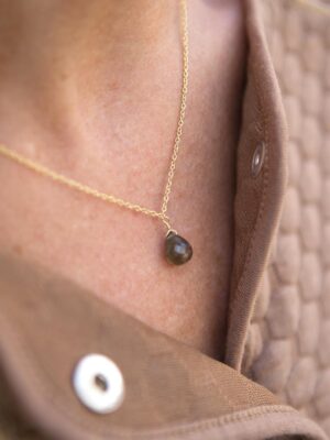 Collar Drop Labradorita