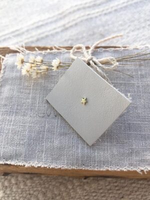 Pendiente Estrella Tiny Dorada