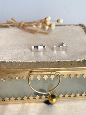 Pendientes Flow Plata