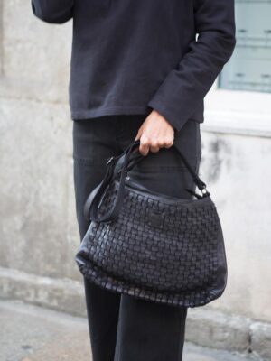 Bandolera Trenzada Negro