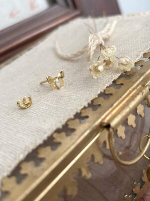 Pendiente Butterfly Dorado