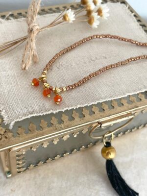 Collar Empathy Cornalina