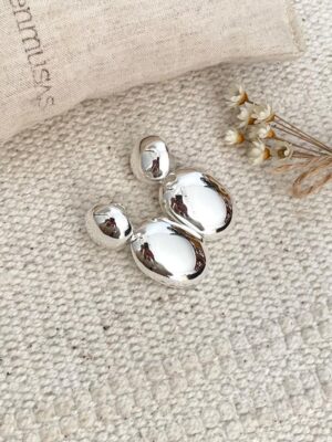 Pendientes Sfax Acero