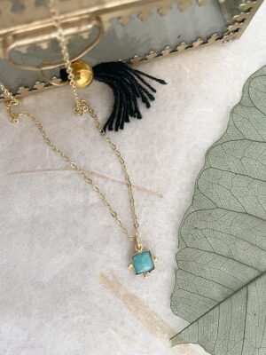 Collar Bissu Amazonita