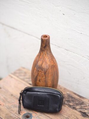 Monedero Cremallera Negro