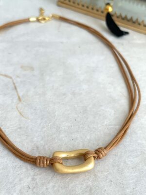 Collar Eslabon Camel