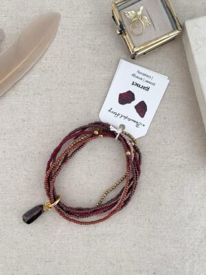 Pulsera Nirmala Granate