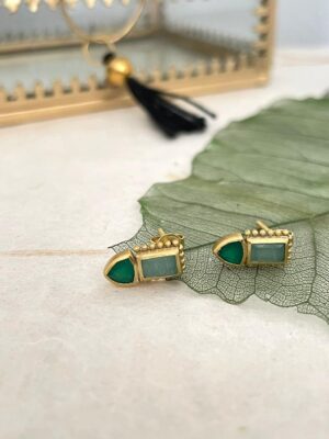 Pendientes Aruna Amazonita