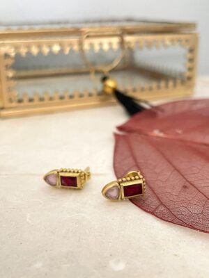 Pendientes Aruna Turmalina